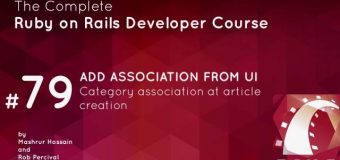 #71- Add Association from UI in ruby on rails