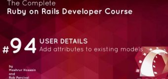#85- User Details in ruby on rails