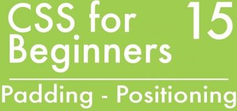 Basics Of CSS – Tutorial 15 – Using Padding to Style Elements