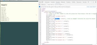 Exploring basic math in JavaScript