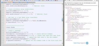 How to Add Nodes On XML3 JavaScript # Module 2 – Lesson 23