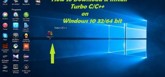 How to Download and Install Turbo C/C++ on Windows 10