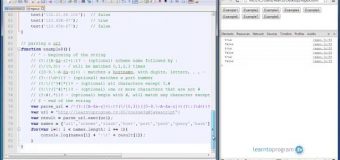 JavaScript Constructing Regular Expressions # Module 2 – Lesson 28