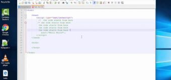 JavaScript tutorial 03:: Statements Comments program with example