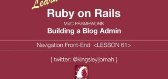 Learn Ruby on Rails Tutorials for Beginners (Building Admin System) – LESSON 61