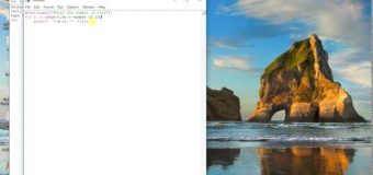python console Sys tutorial 1