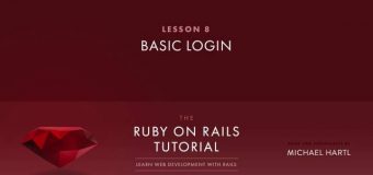 Ruby on Rails Tutorial full sample lesson (Rails 5)