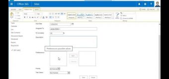 Sharepoint 2016 Tasks | Preview