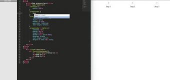 Step progress bar Tutorial, CSS
