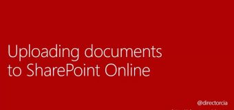 Uploading documents to SharePoint Online