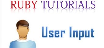 #5 Ruby tutorial – User input Part – 1
