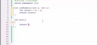 Buckys C++ Programming Tutorials – 11 – Functions That Use Multiple Parameters