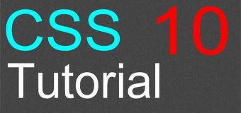 CSS Tutorial for Beginners – 10 – Using an external style sheet