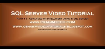 Advanced or intelligent joins in sql server – Part 13