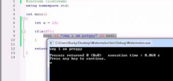 Buckys C++ Programming Tutorials – 16 – if Statement…..again?
