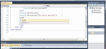 Visual Basic Tutorial – 33 – More On Do Loops