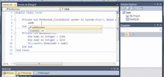 Visual Basic Tutorial – 42 – User Defined Subs