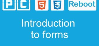 HTML5 and CSS3 beginners tutorial 44 – introduction to forms