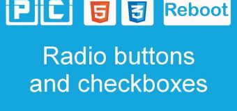 HTML5 and CSS3 beginners tutorial 47  – checkboxes and radio buttons