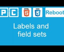 HTML5 and CSS3 beginners tutorial 50 – labels and fieldsets