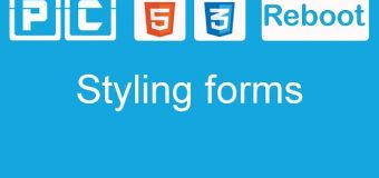 HTML5 and CSS3 beginners tutorial 51 – styling forms