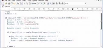 Beginner PHP Tutorial – 57 – Creating a Find and Replace Application Part 4