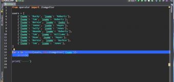 Python Programming Tutorial – 55 – Dictionary Multiple Key Sort