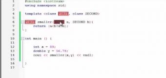 Buckys C++ Programming Tutorials – 59 – function Templates with Multiple Parameters