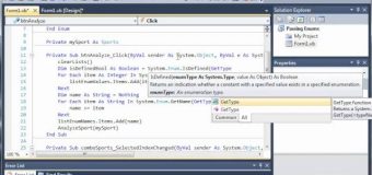 Visual Basic Tutorial – 74 – IsDefined In Enumerations