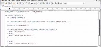 Beginner PHP Tutorial – 91 – Uploading Files: Restricting File Extensions Part 2