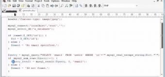 Beginner PHP Tutorial – 160 – Protecting Email with String to Image Part 4