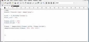 Beginner PHP Tutorial – 165 – Creating Captcha Image Security Part 2
