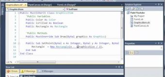 Visual Basic Tutorial – 169 – Paint Part 2   Building GraphicsItem