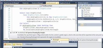 Visual Basic Tutorial – 173 – Paint Part 6   Fixing The Screen Flicker