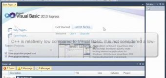 Visual Basic Tutorial – 1 – What Is Visual Basic