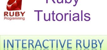 #3 Ruby Tutorial – Interactive Ruby Programming