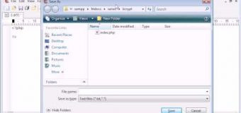 Beginner PHP Tutorial – 5 – Writing Your First PHP File