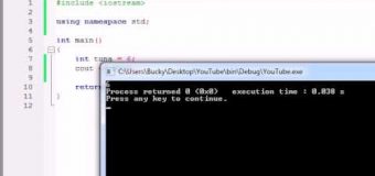 Buckys C++ Programming Tutorials – 4 – Variables