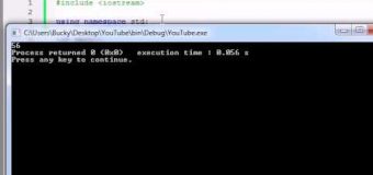 Buckys C++ Programming Tutorials – 7 – Basic Arithmetic