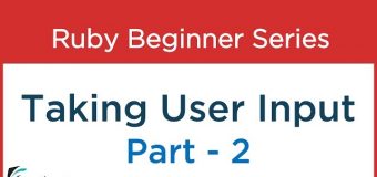 #6 Ruby Tutorial – User input part 2