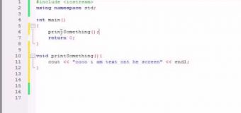 Buckys C++ Programming Tutorials – 9 – Functions