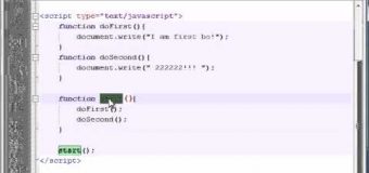 Beginner JavaScript Tutorial – 10 – Calling a Function From Another Function