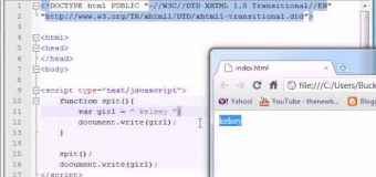 Beginner JavaScript Tutorial – 11 – Global & Local Variables