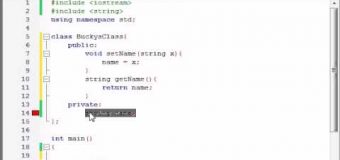 Buckys C++ Programming Tutorials – 13 – Using Variables in Classes