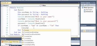 Visual Basic Tutorial – 17 – Logical Operators