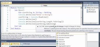 Visual Basic Tutorial – 20 – SubStrings