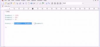 Beginner PHP Tutorial – 22 – Arithmetic Operators