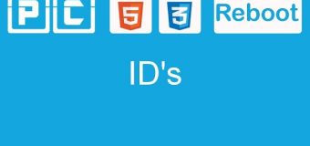 HTML5 and CSS3 beginners tutorial 22 – ID’s