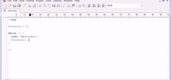 Beginner PHP Tutorial – 25 – while Loop