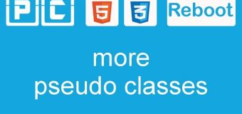 HTML5 and CSS3 beginners tutorial 25 – more pseudo classes